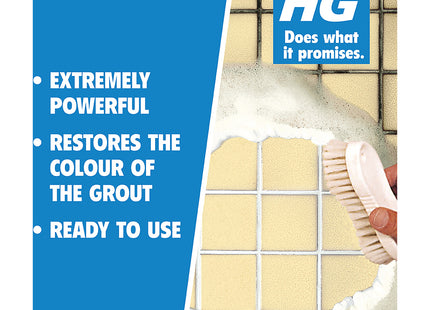 HG Grout Cleaner Ready-to-Use, Removes Stubborn Dirt from Wall & Floor Tile Grout - 500ml