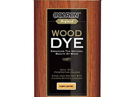Ronseal 500ml Colron Refined English Wood Dye - Light Oak CRWDLO500