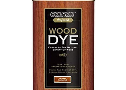 Ronseal 500ml Colron Refined Wood Dye - Medium Oak CRWDMO500