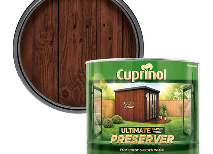 Cuprinol 1 Litre Ultimate Garden Wood Preserver - Autumn Brown 5206051