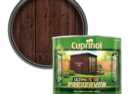 Cuprinol 1 Litre Ultimate Garden Wood Preserver - Country Oak 5206068