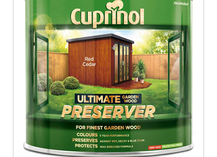 Cuprinol 1 Litre Ultimate Garden Wood Preserver - Red Cedar 5206081