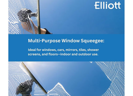 Elliott Multi-Purpose Window Squeegee perfect for streak free cleaning on Windows