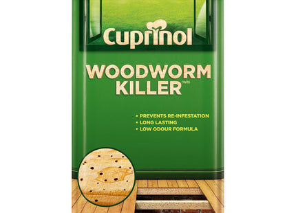 Cuprinol 1 Litre Low Odour Woodworm Killer - Natural CUPWW1L