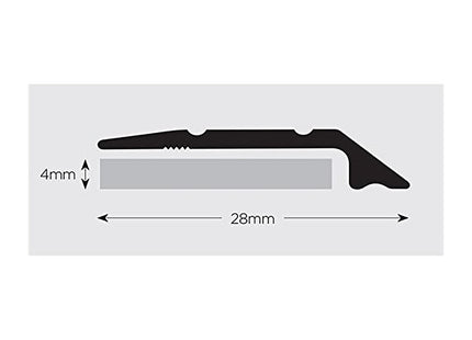 Exitex Vinyl Edge Trim (Small) Saa 914mm