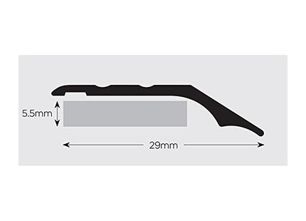 Exitex Vinyl Edge Trim (Large) Gold 914mm