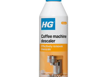 HG Coffee Machine Descaler, Tough Scale Remover for Espresso & Pod Machines - 500ml