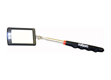 Rolson 60515 2 LED Telescopic Inspection Mirror