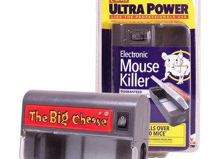 STV The Big Cheese Ultra Power Effective Humane Professional Electric Mouse Trap that Kills Instantly Indoor Battery Powered Electric Trap