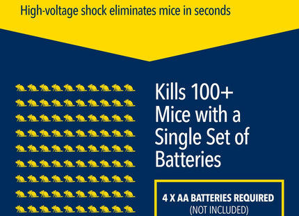 STV The Big Cheese Ultra Power Effective Humane Professional Electric Mouse Trap that Kills Instantly Indoor Battery Powered Electric Trap