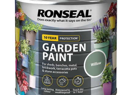 Ronseal Garden Paint Willow, 250ml RSLGPW250