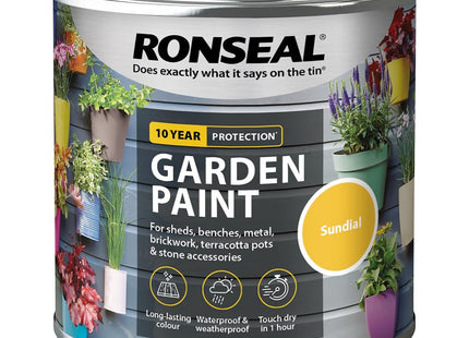 Ronseal Garden Paint Sundial, 250ml RSLGPS250
