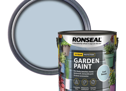 Ronseal Garden Paint Cool Breeze 2.5 Litre RSLGPCDB25L