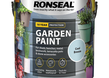 Ronseal Garden Paint Cool Breeze 2.5 Litre RSLGPCDB25L