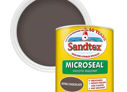 Sandtex Retail Ultra Smooth Masonry Bitter Chocolate 1 Litre