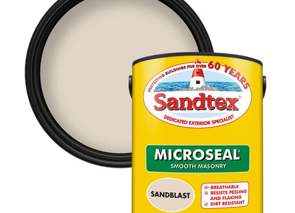Sandtex 5 Litre Ultra Smooth Masonry Paint Sandblast