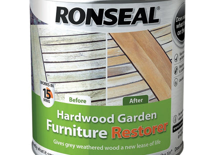 Ronseal Hardwood Garden Furniture Restorer, 1 Litre HGFR1L