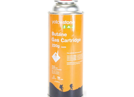 GoSystem 220g Butane Gas Cartridge 4 Pack