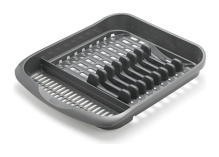 Addis Plate Dish Draining Rack, Metallic Grey, 1 516229