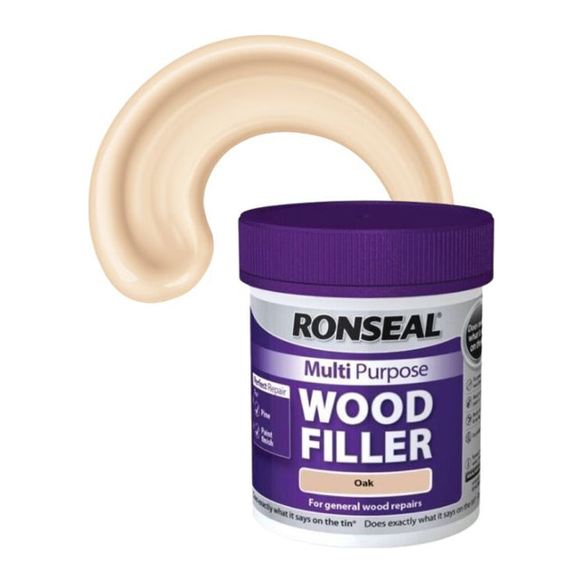 Ronseal Multi Purpose Wood Filler Oak 465g