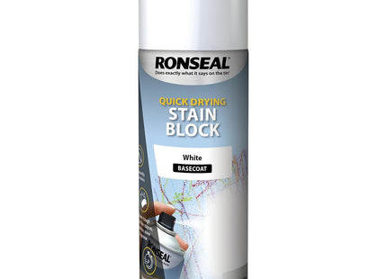 Ronseal Stain Block Aerosol White 400ml