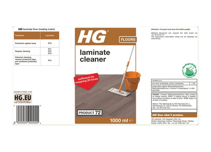 HG Laminate Floor Cleaner 1 Litre