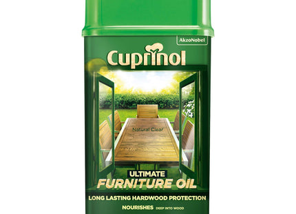 Cuprinol Garden Furniture Oil - Clear - 1 Litre