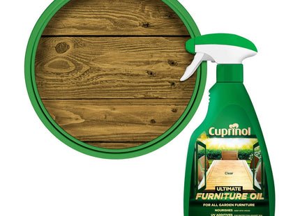 Cuprinol Ultimate Furniture Oil - Clear 500ml