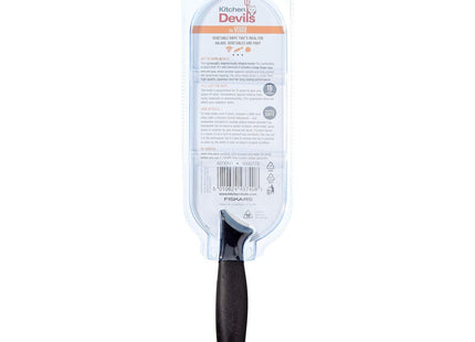 Kitchen Devils S8603000 Control Vegetable Knife, 10 cm Black