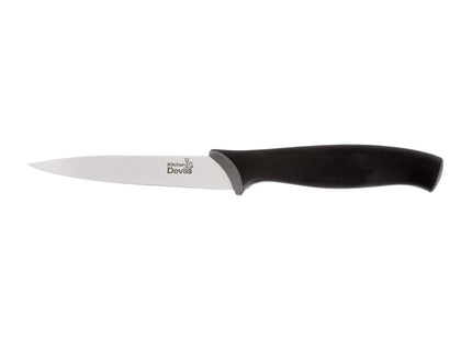 Kitchen Devils S8603000 Control Vegetable Knife, 10 cm Black