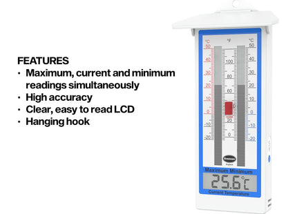 Brannan Digital Greenhouse Thermometer