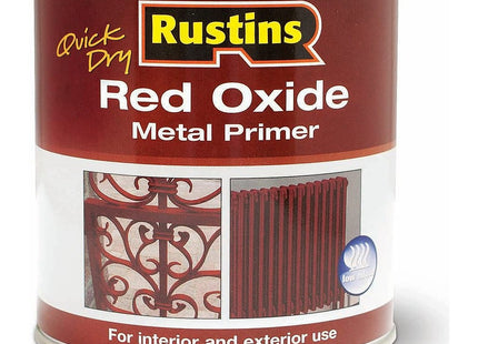 Rustins Red Oxide Metal Primer 250ml