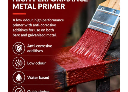 Rustins Red Oxide Metal Primer 250ml