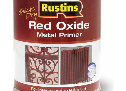 Rustins Red Oxide Metal Primer 500ml