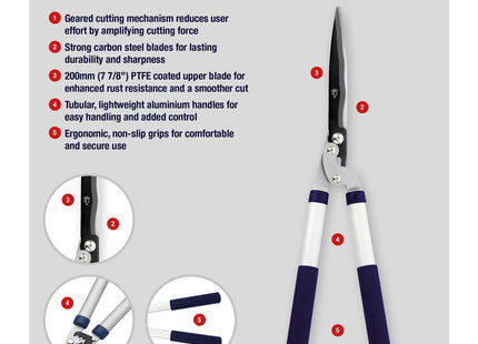 Spear & Jackson 8170RS Razorsharp Geared Hedge Shear