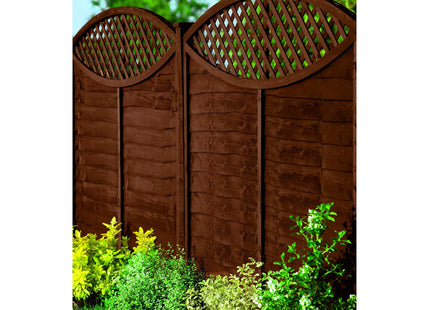 Ronseal 5 Litre Fence Life Plus Paint - Dark Oak RSLFLPPDO5L
