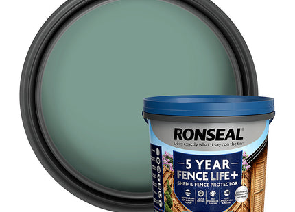 Ronseal Fencelife Plus Sage 5 Litre