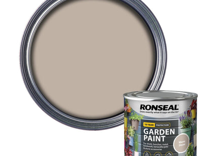 Ronseal 250ml Garden Paint - Warm Stone RSLGPWS250