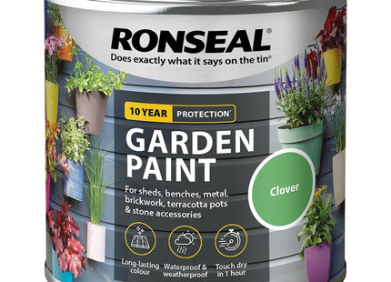 Ronseal 250ml Garden Paint - Clover RSLGPC250