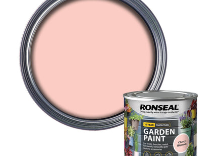 Ronseal 250ml Garden Paint - Cherry Blossom RSLGPCB250