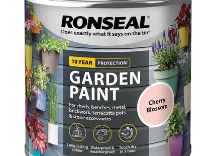 Ronseal 250ml Garden Paint - Cherry Blossom RSLGPCB250