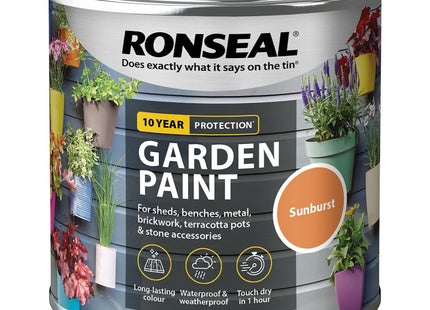 Ronseal 250ml Garden Paint - Sunburst RSLGPSB250