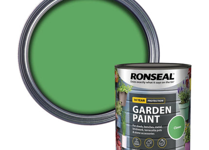 Ronseal 750ml Garden Paint - Clover RSLGPC750