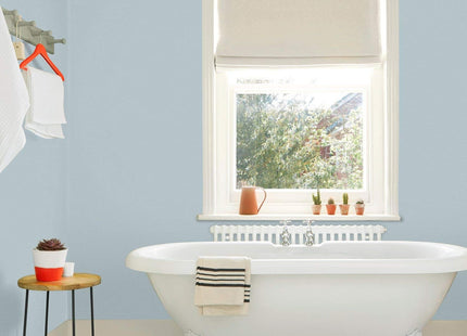 Dulux Easycare Bathroom Soft Sheen Emulsion Paint for Walls and Ceilings - Coastal Grey, 2.5 Litre 500001
