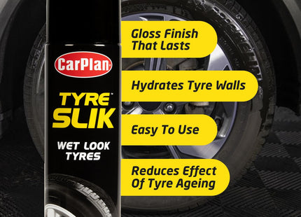 CarPlan Tyre Slik TYS500 500ml