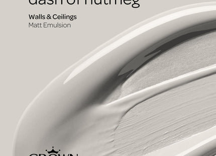 Crown Retail Core Emulsion Matt Dash of Nutmeg 2.5 Litre