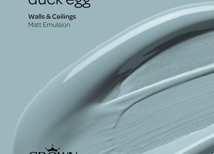 Crown Retail Core Emulsion Matt Duck Egg 2.5 Litre