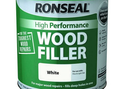 Ronseal High Performance Wood Filler, White, 3.7kg RSLHPWFW37K
