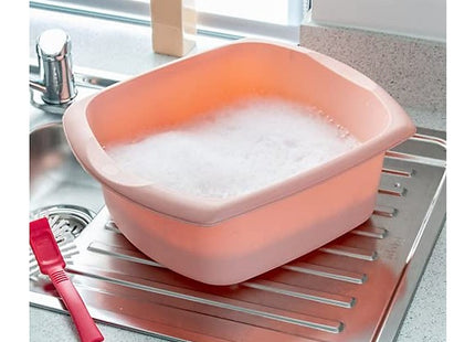 Addis Large Washing Up Bowl 9.5 Litre Capacity In Blush Pink