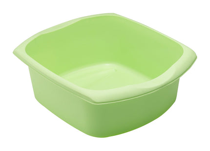 Addis Large Rectangular Washing Up Bowl, Mint, 38 x 32 x 14 cm 517265